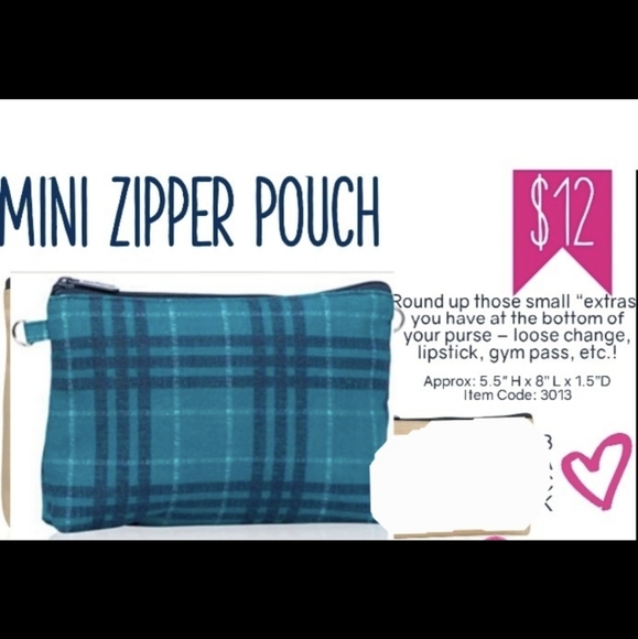 Thirty-one Bundle Lot of 3 items - Rubie Mini, Mini Zipper Pouch, Savvy Sleeve - Picture 4 of 4